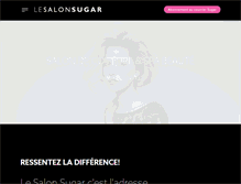 Tablet Screenshot of lesalonsugar.com